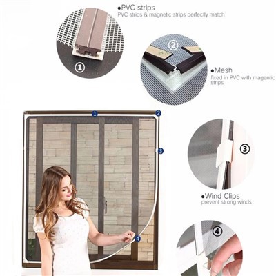 Magnetic Fly Screen Door